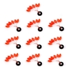 10 Stück Fishing Float Oval Space Bean Angelschnur Stopper Bojen Angelgerät Zubehör