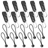10 Stück Tarp Markisenklemme Clips Zeltverschlüsse Befestigungselemente Camping Zelt Festziehen der Verriegelungsgriffklemme mit Karabinern für Camping Camping Farming Garden im Freien