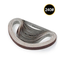 10 stücke 10x330mm Schleifbänder 240 Körnung Schleifen Schleifen Polierwerkzeuge für Sander Power Präzisionswerkzeuge