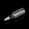 10 stücke 30 ml 1 unze Durchsichtigen Kunststoff Leere Tattoo Ink Pigment Flaschen mit Schwarz Twist Cap Tattoo Tinte Pigment Klar Flasche Liefert