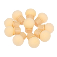 10 Stücke Austauschbare Runde Schwamm Köpfe für Maniküre Gradienten Blooming Pinsel Shade Maker UV Gel Polierer Nagelkunstwerkzeuge