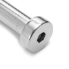 10 STÜCKE Edelstahl Invisible Receiver Stud Swage End Fitting Kabel Gewindebolzen Terminal Für 3/16 "Kabel Geländer