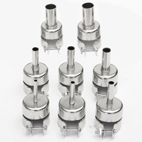 10 stücke Heißluftgenerator Düsen Wärme Luft Maschine Solder Set Heißluft Lötstation 3/4/5/6/7/8/10 / 12mm für 850 852 858 950 952 702