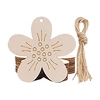 10 STÜCKE Kinder DIY Ostern Haning Anhänger Holz Bemaltes Hängeschild Ostern Tür Wandbehang Dekoration Kaninchenei Ausschnitte Holz Hängeetiketten für Zuhause Ostern Party Handwerk Geschenk