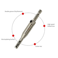 10 stücke Scharnier Zentrum Positionierbit Scharnier Zentrum Positionierbohrer Kombination Zentrum Bohrer Set mit Inbusschlüssel
