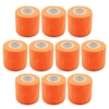 10 STÜCKE Selbstklebende Bandage Wrap 2 Zoll 5 Yards Athletic Elastic Cohesive Bandage für Workout Fitness