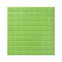 10 STÜCKE Selbstklebende Tapete 3D Ziegeleffekt Tapete Wasserdichte Peel and Stick Wallpaper Hintergrund Wanddekoration für Küche Badezimmer Schlafzimmer Wandaufkleber