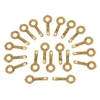 10 STÜCKE Sicherheitsleinen Clips Set mit Pins Schwanz Gummischlauch Schnellwechsel Clips Swivel Snap Stecker Karpfenangeln Ausrüstung Angelgerät Zubehör
