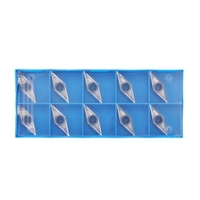10 stücke VNMG160404 Wendeplattenstahl Schneiden Langweilig CNC Drehwerkzeug Cermet Wendeschneidplatte