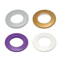 10 stücke Vorhang Tülle Top Ringe Öse Dekoration Fenster Vorhang Zubehör Geräuscharm Vorhang Ösen