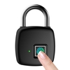 10 Sätze Fingerabdrücke Smart Fingerprint Padlock 300mAh wiederaufladbares schlüsselloses Schloss