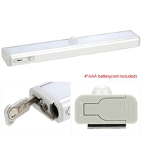 10 superhelle LED-Selbst-PIR-Bewegungsmelder Licht Wireless-Sensor-Lampe