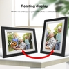 10-Zoll-Digitalbilderrahmen Spielen Sie Fotos mit Diashow,  1280x800 Digital-Bilderrahmen,  Full-HD-IPS-Anzeigewinkel Digitaler Fotorahmen mit Touchscreen ab,  senden Sie Fotos oder kleine Videos von überall,  AU-Stecker