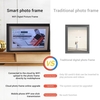 10-Zoll-Digitalbilderrahmen Spielen Sie Fotos mit Diashow,  1280x800 Digital-Bilderrahmen,  Full-HD-IPS-Anzeigewinkel Digitaler Fotorahmen mit Touchscreen ab,  senden Sie Fotos oder kleine Videos von überall,  US-Stecker