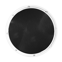 10 Zoll Drum Practice Pad Silent Drum Training Pad Kohlefaser Dumb Drum Percussion Zubehör für Profis Anfänger