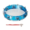 10 Zoll handgehaltenes zweireihiges Tamburin-Schlagzeug-Schlagzeug-Percussion-Instrument