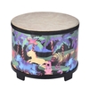 10 Zoll Holzboden Trommel Gathering Club Karneval Percussion Instrument mit 2 Mallets für Kinder Kinder