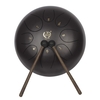 10 Zoll Stahl Zunge Percussion Drums Handpan Instrument mit Trommel Schlägel und Taschen