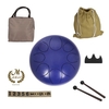 10-Zoll-Stahlzunge Drum Percussion Instrument Hand Pan Drum mit Trommel Schlägel Carry Taschen Note Sticks