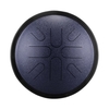10 Zoll tragbare Stahlzungentrommel 8 Notizen Handpan Drum Travel Drum Percussion Instrument
