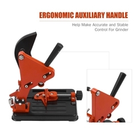 100-125 Multifunktionaler Winkelschleifer Ständerschleiferhalter Cutter Support Bracket Holder Schneidemaschine für 100/115 / 125mm Winkelfräser Holzbearbeitungswerkzeug DIY Elektrowerkzeuge Zubehör