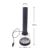 100-230V ABS Antirutsch-Griff Mini Static Grass Flocking Applicator für DIY Scenic Modeling Sand Tisch