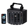 100-240V 24W RGBW LED 7 Kanal Dmx 512 Voice-aktiviert Voice-control Automatische Control LED projektor DJ Hause KTV Disco Bühne Beleuchtung Lichter