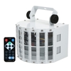 100-240V 24W RGBW LED 7 Kanal Dmx 512 Voice-aktiviert Voice-control Automatische Control LED projektor DJ Hause KTV Disco Bühne Beleuchtung Lichter