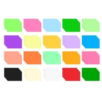 100 Blatt A4-Farbkopiepapier 210 x 297 mm / 8, 3 x 11, 7 Zoll Druckerpapier 70GSM für den Kopierdruck Schreibhandwerk & Kunst