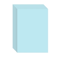100 Blatt A4-Farbkopiepapier 210 x 297 mm / 8, 3 x 11, 7 Zoll Druckerpapier 70GSM für den Kopierdruck Schreibhandwerk & Kunst