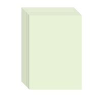 100 Blatt A4-Farbkopiepapier 210 x 297 mm / 8, 3 x 11, 7 Zoll Druckerpapier 70GSM für den Kopierdruck Schreibhandwerk & Kunst