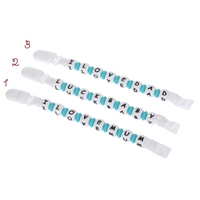 100% Food Grade Nette Silikon BPA-frei Pacifier Clip-Halter Kette Soft Beads für Zahnen Beißring Chew Nursing Beruhigende Schmuck Spielzeug-Baby-Jungen-Mädchen-Kleinkind-Geschenk