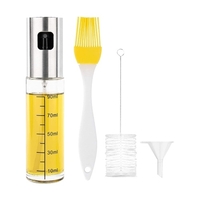 100 ml Olivenöl-Sprüher Mister Sprühflasche Nachfüllbarer Ölspender zum Kochen,  Grillen,  Salat,  Backen,  Braten,  Grillen,  Haarsprühflasche