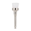 100 Stück Dental Polieren Prophy Pinsel Nylon Schüssel Polieren Prophy Pinsel Dental Weiß Polierer Snap-On Flach Typ Prophy Pinsel Dental-Tool