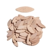 100 Stück/Beutel Plankenspleißen Keks Zapfen DIY Holzbearbeitung Zapfenmaschine Massives Buchenholz Dübel Platte Tischler Holzbrett Andockwerkzeug