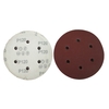 100 STÜCKE 125mm Haken Schleife Schleifpapier mit 8 Loch Sand Pads Set 60-1000 Körnung Sander Disc Schleifmittel Werkzeuge für polnische Maschine