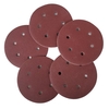 100 STÜCKE 125mm Haken Schleife Schleifpapier mit 8 Loch Sand Pads Set 60-1000 Körnung Sander Disc Schleifmittel Werkzeuge für polnische Maschine