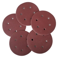100 STÜCKE 125mm Haken Schleife Schleifpapier mit 8 Loch Sand Pads Set 60-1000 Körnung Sander Disc Schleifmittel Werkzeuge für polnische Maschine