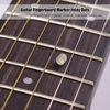 100 STÜCKE Gitarre Griffbrett Marker Inlay Dots Griffbrett Hals Seite Dot Leuchtmaterial Durchmesser von 4mm