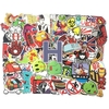 100 stücke Retro Klassische Motor Poster Wasserdichte Benutzerdefinierte Scrawl Koffer Vintage Aufkleber Skateboard Gepäck Kühlschrank Telefon Styling Hause Spielzeug Aufkleber (stil H)