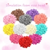 100 STÜCKE Simulation PE Schaum Rose Blütenköpfe Blase Blütenköpfe Diy Handgemachte Schaum Blume Köpfe Kopfschmuck Girlande Valentinstag Dekoration Pe Rose 3, 5 CM