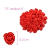 100 STÜCKE Simulation PE Schaum Rose Blütenköpfe Blase Blütenköpfe Diy Handgemachte Schaum Blume Köpfe Kopfschmuck Girlande Valentinstag Dekoration Pe Rose 3, 5 CM