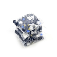 100 Stücke Universal Auto Verschluss Clips Auto Rivet Bumper Clip Panel Fender Liner Auto Zubehör