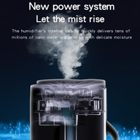 1000 ml Nebel Luftbefeuchter Diffusor mit Bluetooth-Lautsprecher Buntes Licht Leiser Luftbefeuchter Diffusor mit ätherischen Ölen Automatische Abschaltung Top Fill Luftbefeuchter für Schlafzimmer USB USB Powered Home Luftbefeuchter