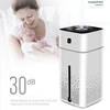 1000 ml Nebel Luftbefeuchter Diffusor mit buntem Licht Leiser Luftbefeuchter Diffusor mit ätherischen Ölen Automatische Abschaltung Top Fill Luftbefeuchter für Schlafzimmer USB USB Powered Home Luftbefeuchter