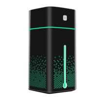 1000 ml Nebel Luftbefeuchter Diffusor mit buntem Licht Leiser Luftbefeuchter Diffusor mit ätherischen Ölen Automatische Abschaltung Top Fill Luftbefeuchter für Schlafzimmer USB USB Powered Home Luftbefeuchter