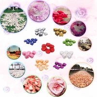1000 PCS Schön Perfekt Hochzeit Simulation Blumenblätter Romantisch Lebendige künstliche Rose Blume für Hochzeitsparty Dekoration