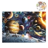 1000 Stück Puzzles Space Tourist Zeichnung für Erwachsene Kinder pädagogische Puzzle Familienspiel Home Decoration