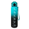 1000ml Wasser Flasche mit Motivation Zeit Marker BPA FREI dicht Sport Flasche für Outdoor Sport Fitness Gym Radfahren rucksack