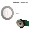 100mm 4 "Zoll Diamant beschichtete Schleif Trennscheibe Sägeblatt 20 mm Innendurchmesser Rotary-Rad 160 Grit Für Winkelschleifer